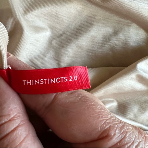 SPANX Thinstincts 2.0 Champagne Beige Shapewear Camo Tank Top - Picture 10 of 12